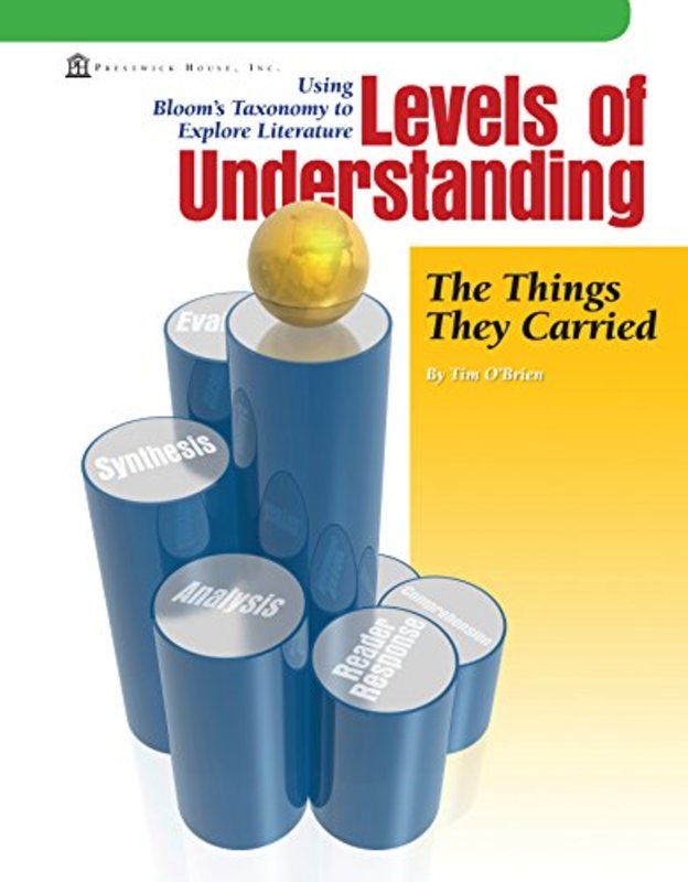 Book cover for "The Things They Carried - Levels of Understanding" by Tim O'Brien