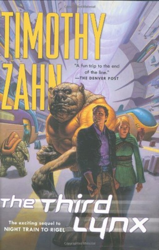 Book cover for "The Third Lynx" by Timothy Zahn