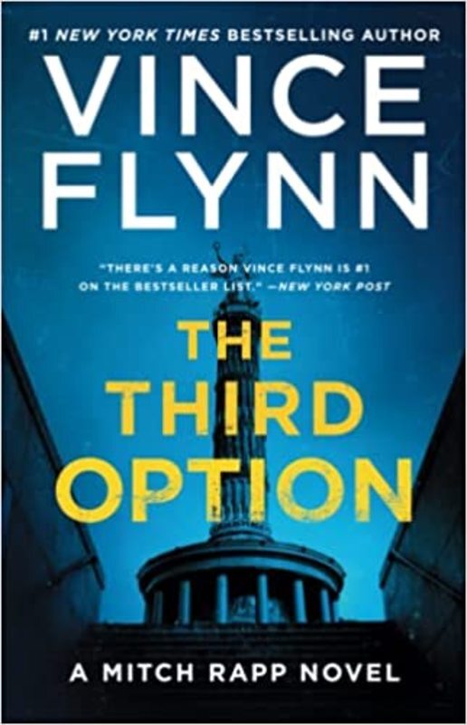 Book cover for "The Third Option" by Vince Flynn