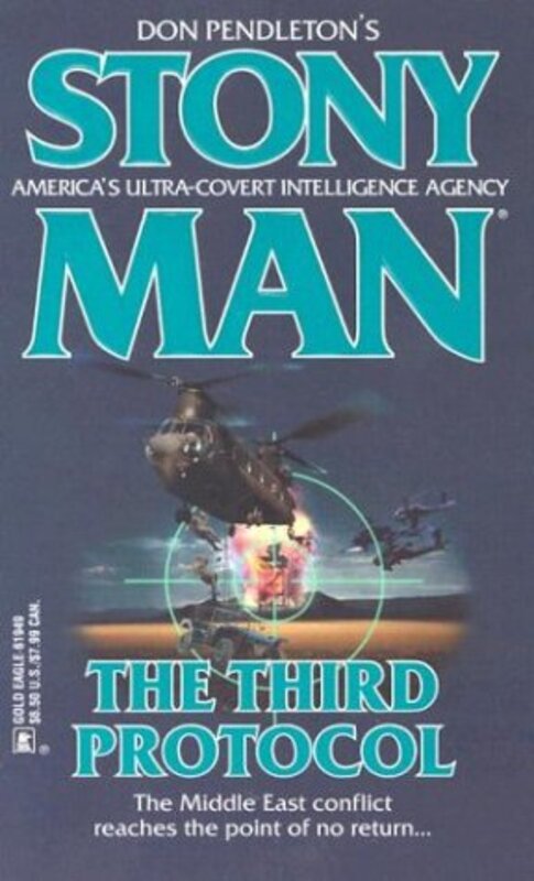 Book cover for "The Third Protocol" by Don Pendleton