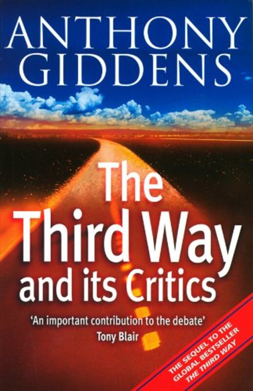 Book cover for "The Third Way and Its Critics" by Anthony Giddens