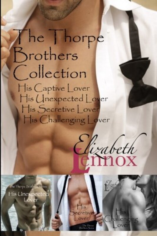 Book cover for "The Thorpe Brothers Collection" by Elizabeth Lennox