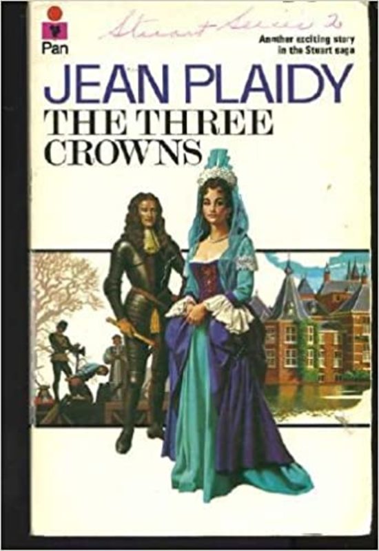 Book cover for "The Three Crowns" by Jean Plaidy