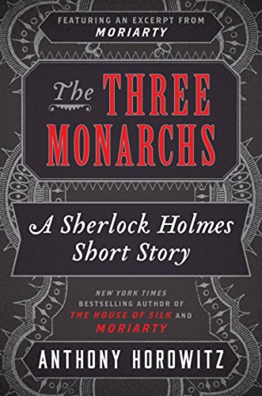Book cover for "The Three Monarchs" by Anthony Horowitz
