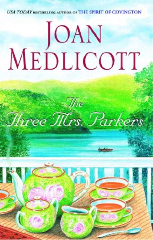 Book cover for "The Three Mrs. Parkers" by Joan Medlicott