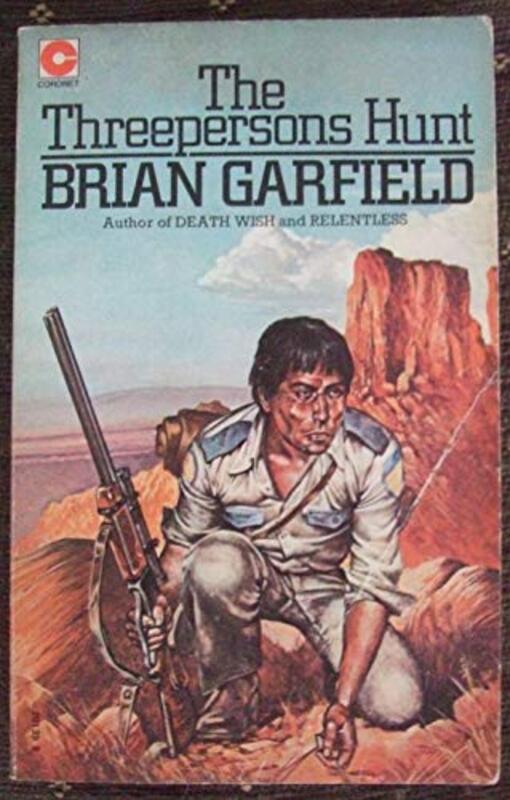 Book cover for "The Threepersons Hunt" by Brian Garfield