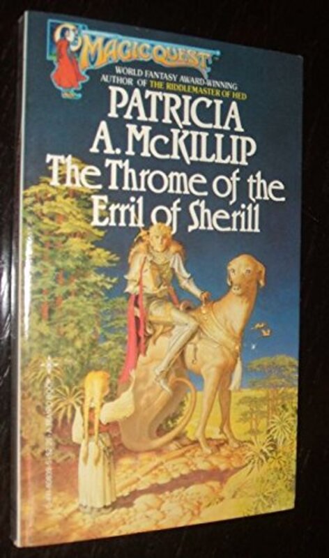 Book cover for "The Throme of the Erril of Sherill" by Patricia A McKillip