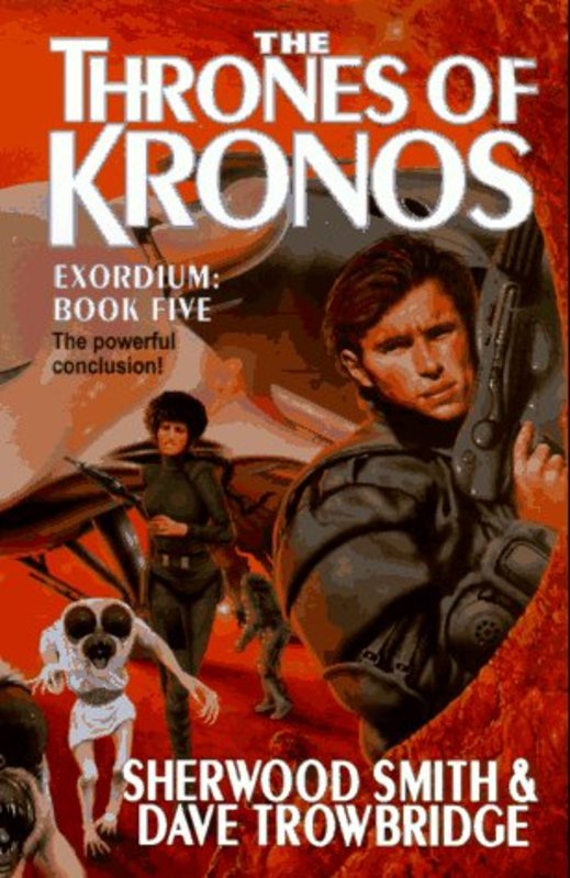Book cover for "The Thrones of Kronos" by Sherwood Smith