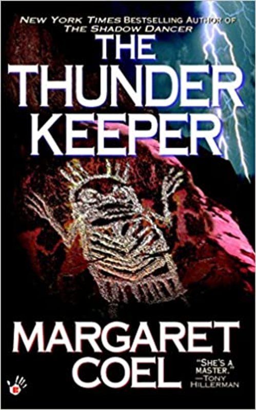 Book cover for "The Thunder Keeper" by Margaret Coel