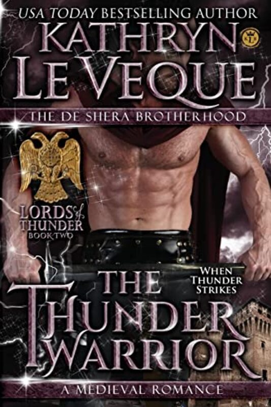 Book cover for "The Thunder Warrior" by Kathryn Le Veque