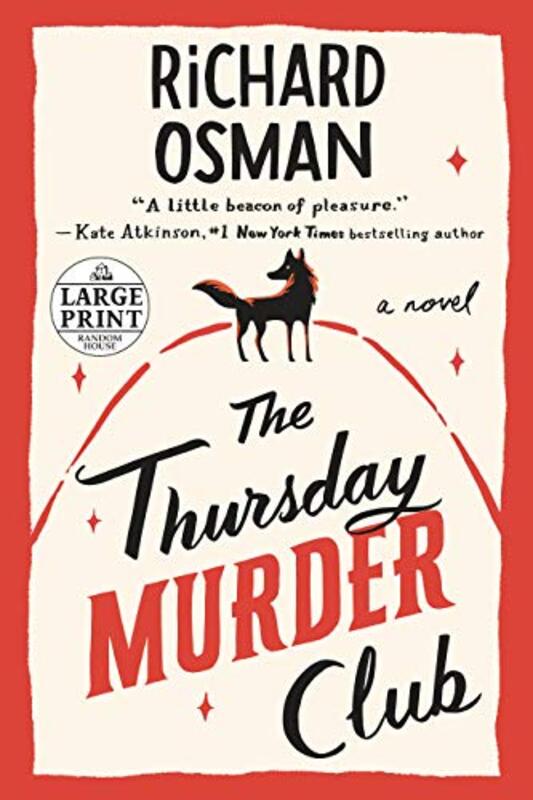 Book cover for "The Thursday Murder Club"