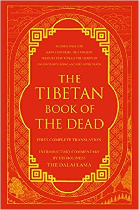 Book cover for "The Tibetan Book of the Dead" by Padmasambhava