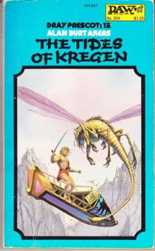 Book cover for "The Tides of Kregen" by Kenneth Bulmer