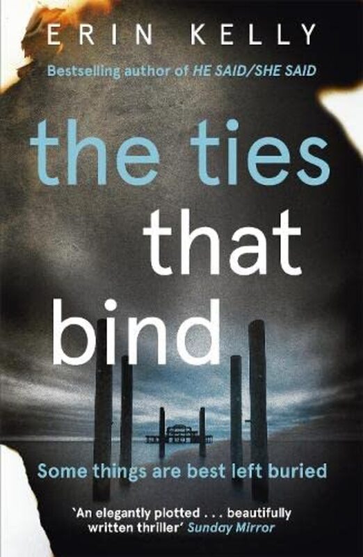 Book cover for "The Ties That Bind" by Erin Kelly