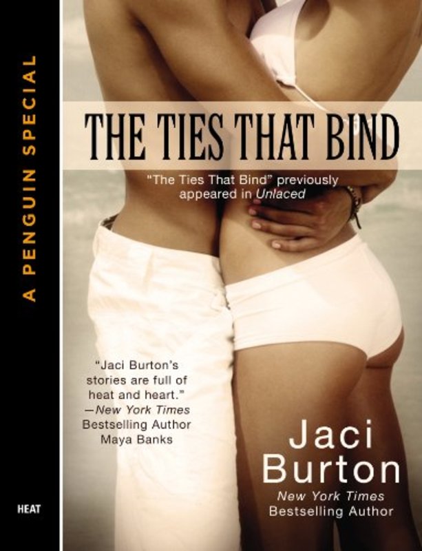 Book cover for "The Ties That Bind" by Jaci Burton