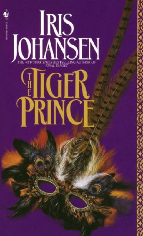Book cover for "The Tiger Prince" by Iris Johansen