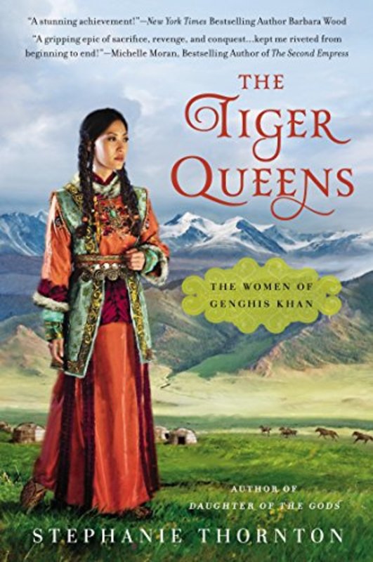 Book cover for "The Tiger Queens" by Stephanie Marie Thornton