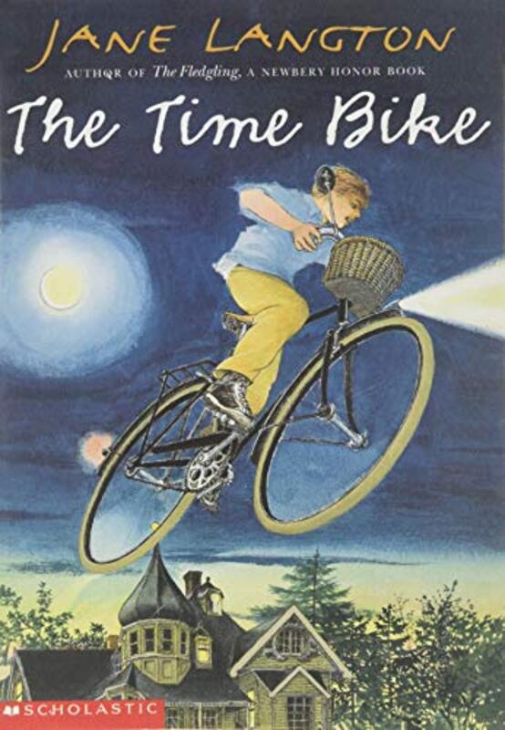Book cover for "The Time Bike" by Jane Langton