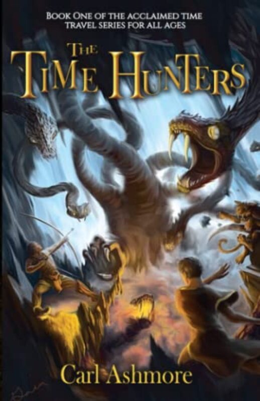 Book cover for "The Time Hunters" by Carl Ashmore