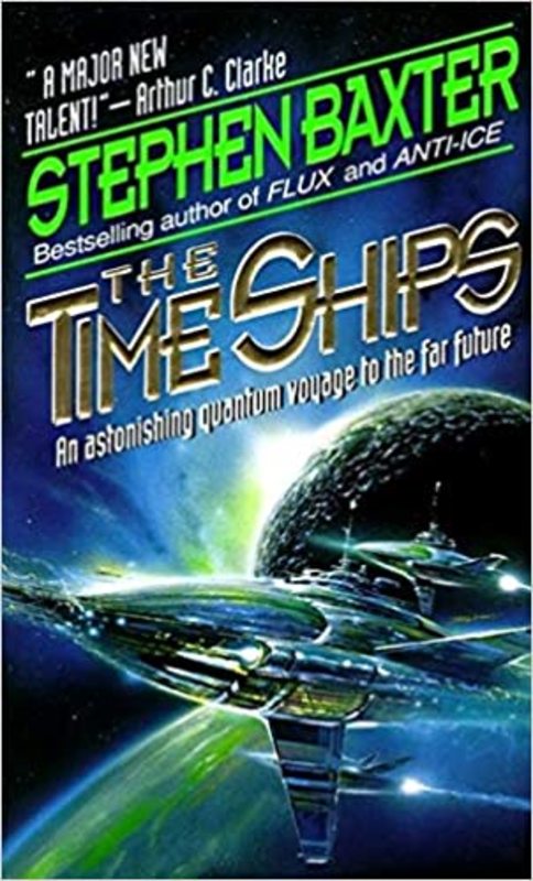 Book cover for "The Time Ships" by Stephen Baxter
