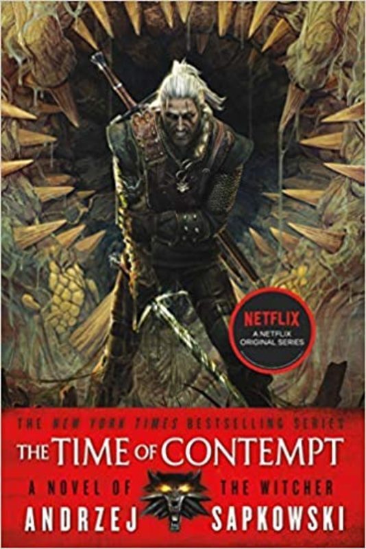 Book cover for "The Time of Contempt" by Andrzej Sapkowski