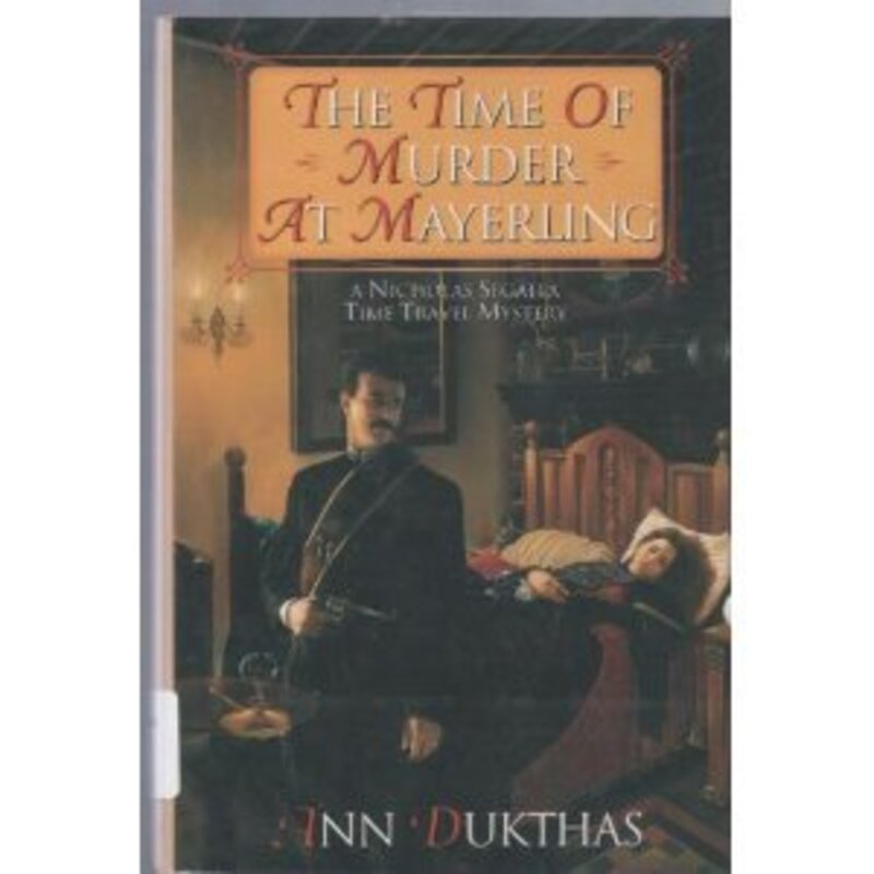 Book cover for "The Time of Murder at Mayerling" by Paul Doherty