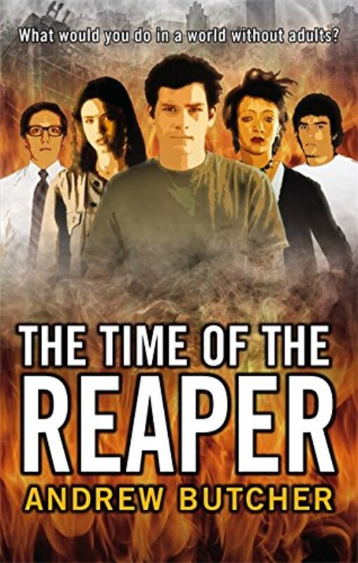 Book cover for "The Time of the Reaper" by Andrew AJ Butcher