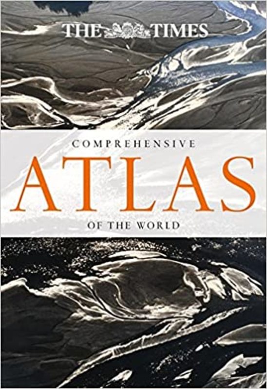 Book cover for "The Times Comprehensive Atlas of the World" by The Times