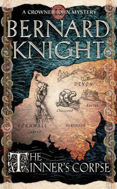 Book cover for "The Tinner's Corpse" by Bernard Knight