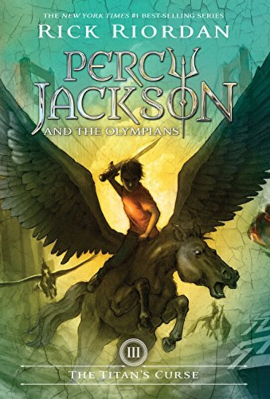 Book cover for "The Titan's Curse"