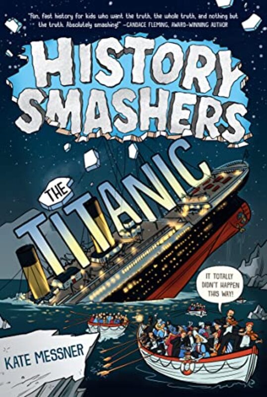 Book cover for "The Titanic" by Kate Messner