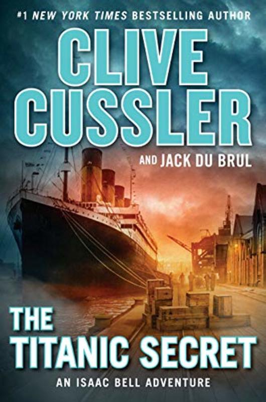 Book cover for "The Titanic Secret" by Clive Cussler