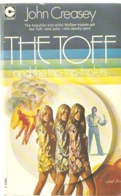 Book cover for "The Toff and the Trip-Trip-Triplets" by John Creasey