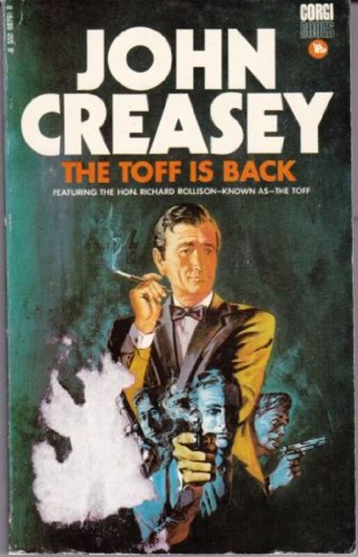 Book cover for "The Toff is Back" by John Creasey