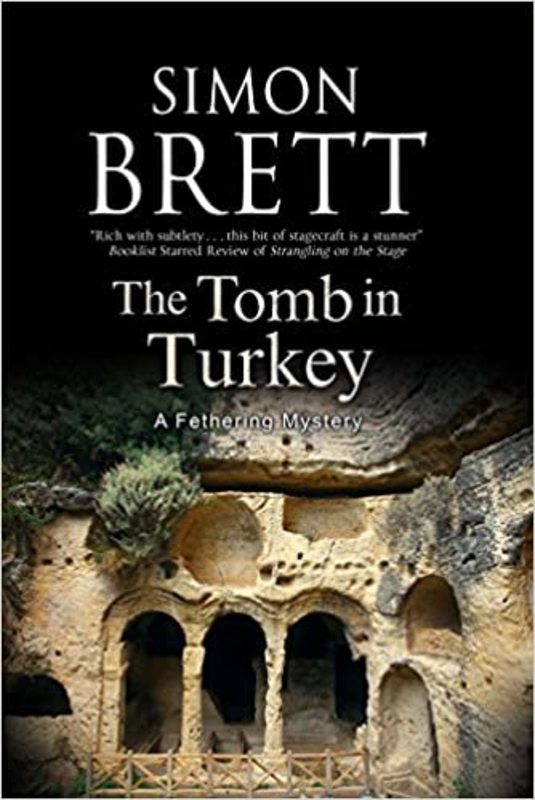 Book cover for "The Tomb in Turkey" by Simon Brett