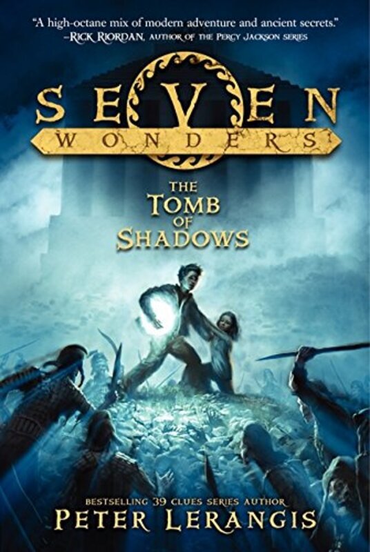 Book cover for "The Tomb of Shadows" by Peter Lerangis