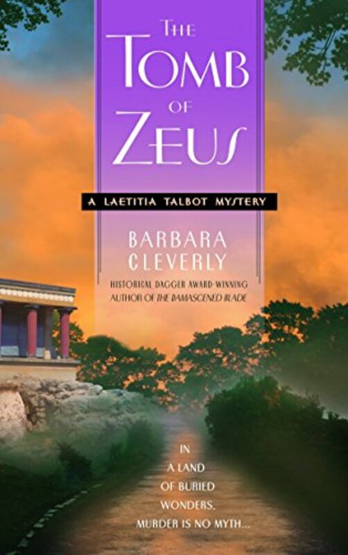Book cover for "The Tomb of Zeus" by Barbara Cleverly