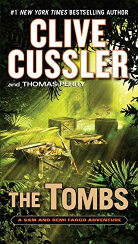 Book cover for "The Tombs" by Clive Cussler