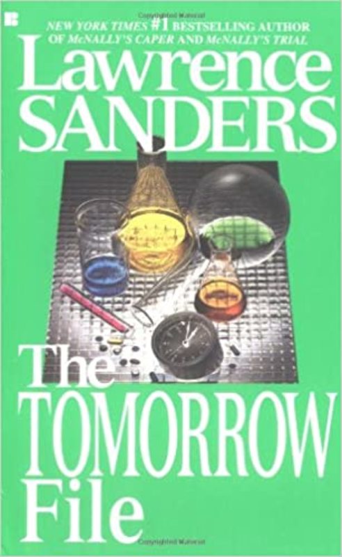 Book cover for "The Tomorrow File" by Lawrence Sanders