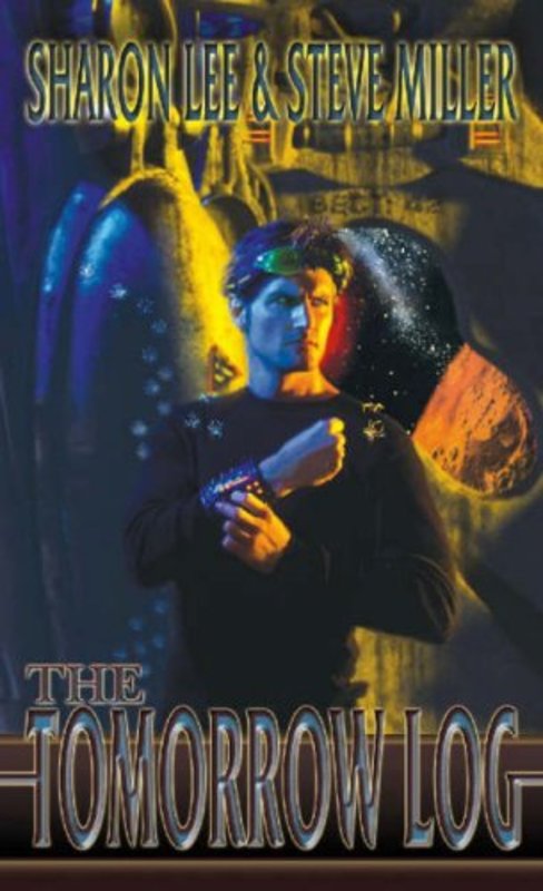 Book cover for "The Tomorrow Log" by Sharon Lee