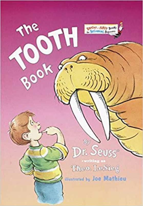 Book cover for "The Tooth Book" by Dr. Seuss