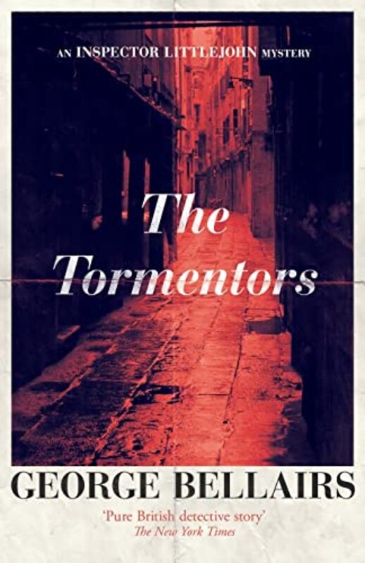 Book cover for "The Tormentors" by George Bellairs