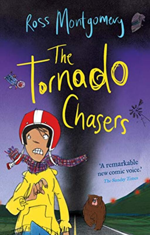 Book cover for "The Tornado Chasers" by Ross Montgomery