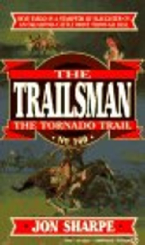 Book cover for "The Tornado Trail" by Jon Sharpe