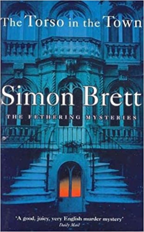 Book cover for "The Torso in the Town" by Simon Brett