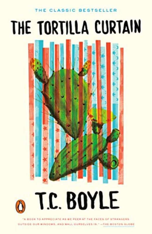 Book cover for "The Tortilla Curtain" by T.C. Boyle