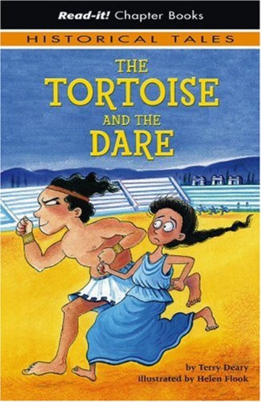 Book cover for "The Tortoise and the Dare" by Terry Deary