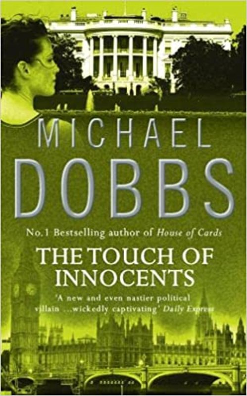 Book cover for "The Touch of Innocents" by Michael Dobbs