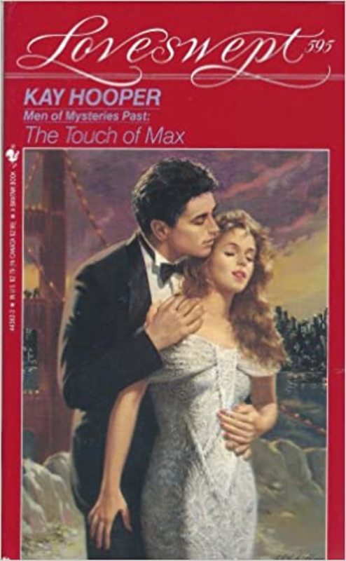 Book cover for "The Touch of Max" by Kay Hooper