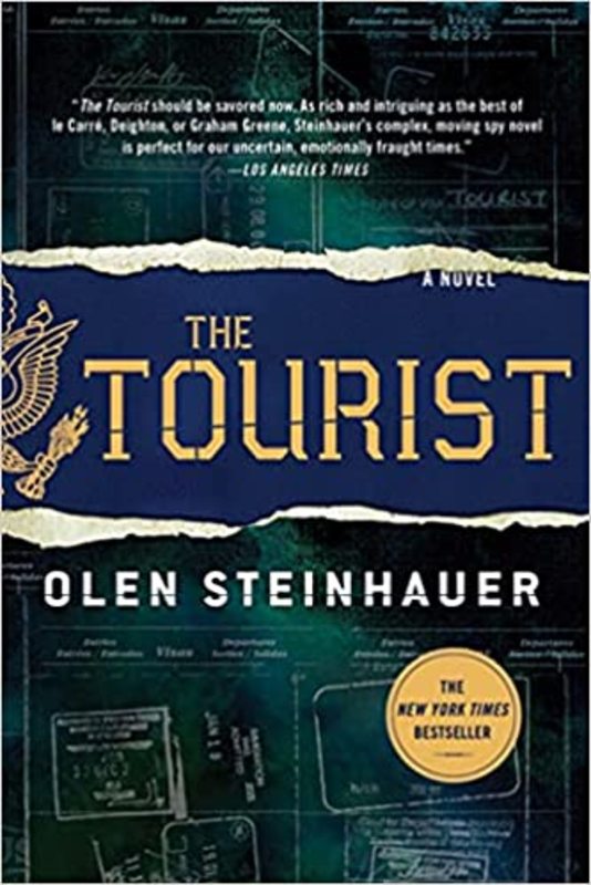 Book cover for "The Tourist" by Olen Steinhauer